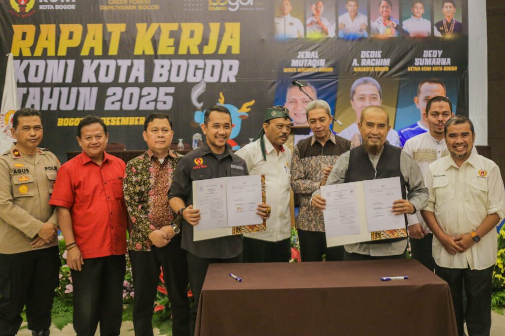 Ajak KONI Perkuat Olahraga Kota Bogor, Dedie Rahim : Terus Berprestasi Capai Target 100 Medali