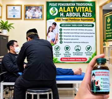 Pusat Pengobatan Resmi Alat Vital H Abdul Azis Kini Hadir di Cibinong