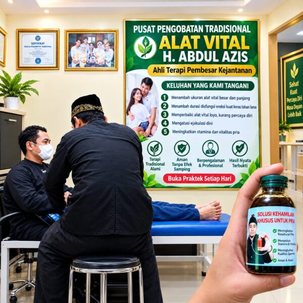 Pusat Pengobatan Resmi Alat Vital H Abdul Azis Kini Hadir di Cibinong