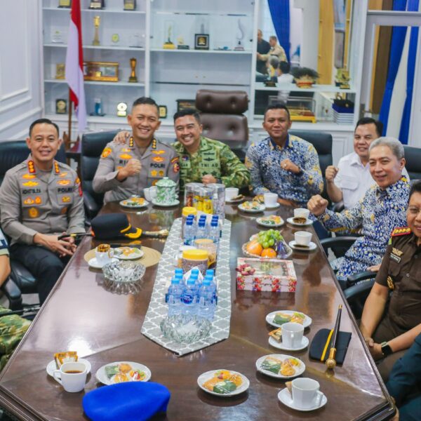 Unsur Forkopimda Kota Bogor Sambut Kapolresta Bogor yang Baru Kombes Pol. Adhitya Panji Anom