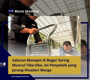 Saluran Mampet di Bogor Sering Muncul Tiba tiba Ini Penyebab yang Jarang Disadari Warga 360x320